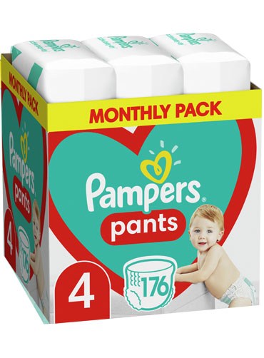 Pampers Pants Size 4 1X176 Msb
